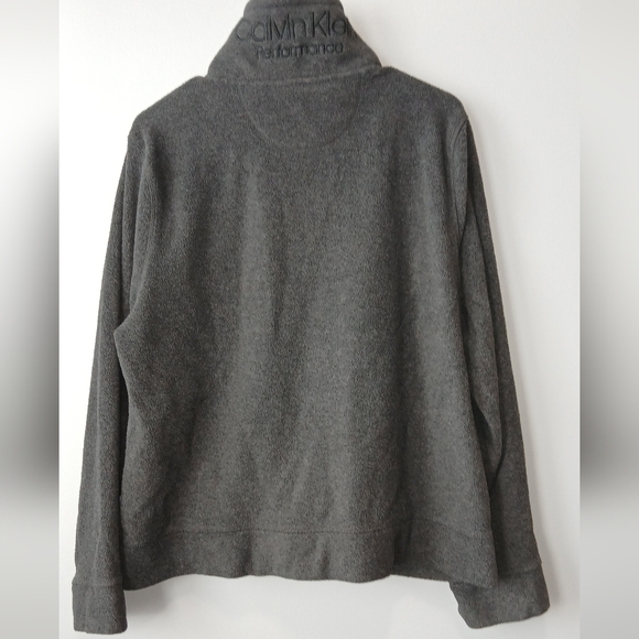 Calvin Klein Performance Dry women's XL black fleece jacket - Picture 2 of 8